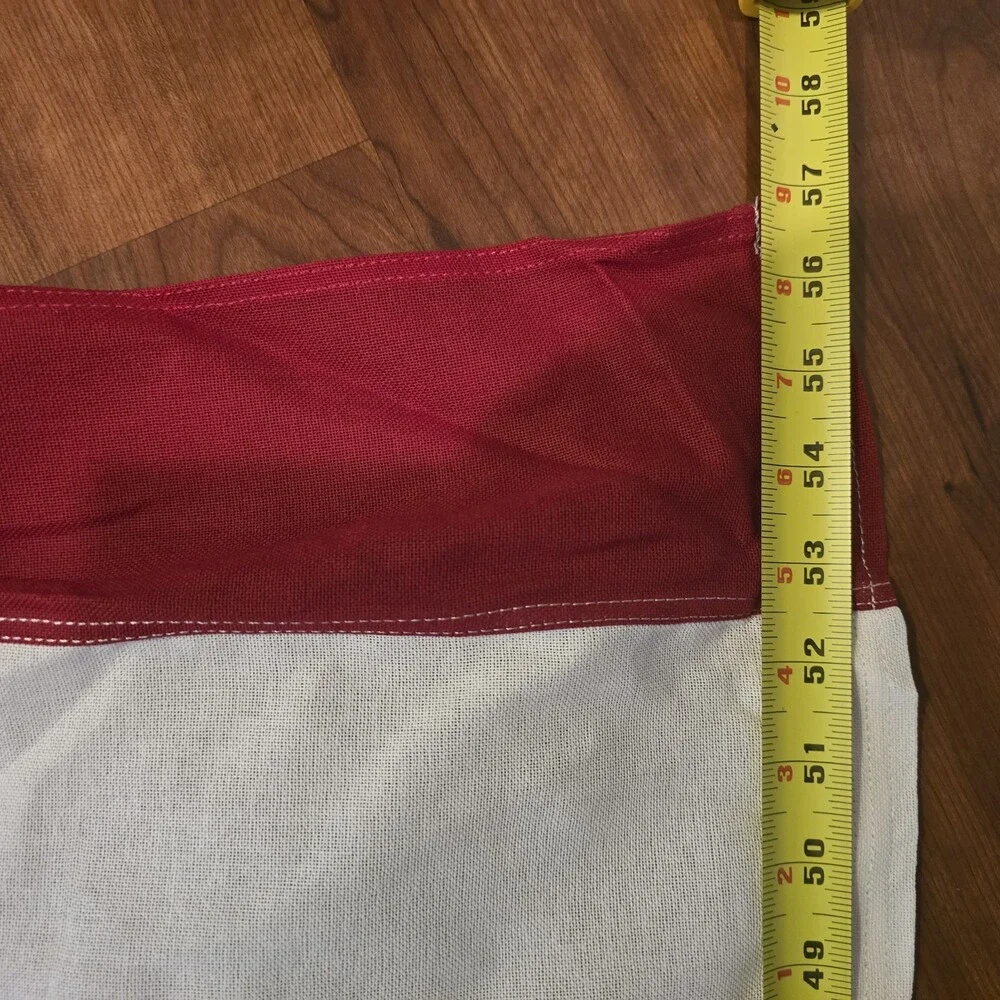 Vintage 50 Star United States  America Tall Flag 5x9.5 Cotton  Excellent Patriot